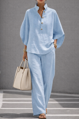 FLASH SALE - Effortless Cotton Linen 2-Piece Set | Tracked Shipping